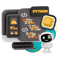 Мой первый сайт с мозгами: Python + AI - КИБЕРшкола программирования для детей, компьютерные курсы для школьников, начинающих и подростков - KIBERone г. Комсомольск-на-Амуре