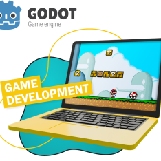 Godot.  Основа создания легендарных игр - КИБЕРшкола программирования для детей, компьютерные курсы для школьников, начинающих и подростков - KIBERone г. Комсомольск-на-Амуре
