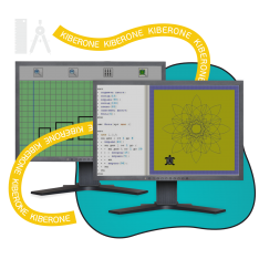 Исполнители чертежник и черепашка - КИБЕРшкола программирования для детей, компьютерные курсы для школьников, начинающих и подростков - KIBERone г. Комсомольск-на-Амуре