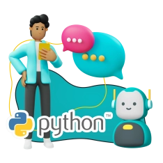 Умный чат-бот на Python на Telegram - КИБЕРшкола программирования для детей, компьютерные курсы для школьников, начинающих и подростков - KIBERone г. Комсомольск-на-Амуре