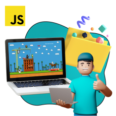 Программирование на JavaScript. Учимся создавать игры! - КИБЕРшкола программирования для детей, компьютерные курсы для школьников, начинающих и подростков - KIBERone г. Комсомольск-на-Амуре